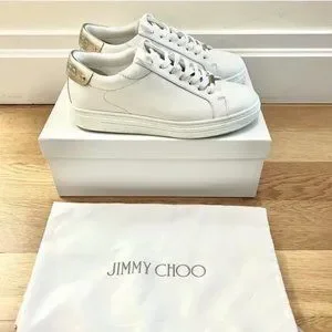 Jimmy Choo | Shoes | Jimmy Choo Romef White Calf Leather And